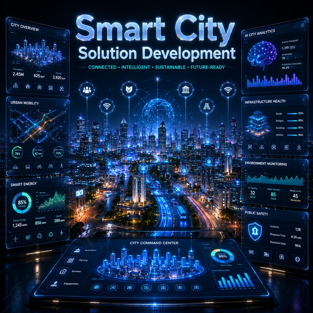 Smart city solution development services